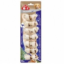 8in1 Delights Bones Biftekli Köpekler İçin Ağız Bakım Kemiği XSmall