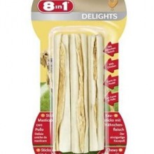 8in1 Delights Bones Köpekler İçin Ağız Bakım Kemiği 3 Lü Sticks 8in1 Delights Bones Köpekler İçin Ağız Bakım Kemiği 3 Lü Sticks