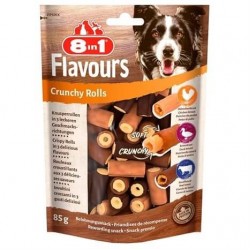 8in1 Flavours Crunchy Rolls Köpek Ödülü 85 Gr