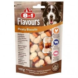 8in1 Flavours Meaty Biscuits Köpek Ödülü 85 Gr 8in1 Flavours Meaty Biscuits Köpek Ödülü 85 Gr