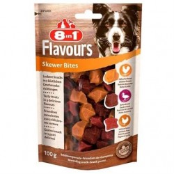 8in1 Flavours Skewer Bites Köpek Ödülü 100 Gr 8in1 Flavours Skewer Bites Köpek Ödülü 100 Gr
