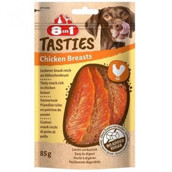 8in1 Tasties Chicken Breast Tavuk Göğsü Köpek Ödülü 85 Gr