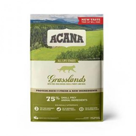 Acana Grasslands Tahılsız Kedi Maması 4.5 Kg