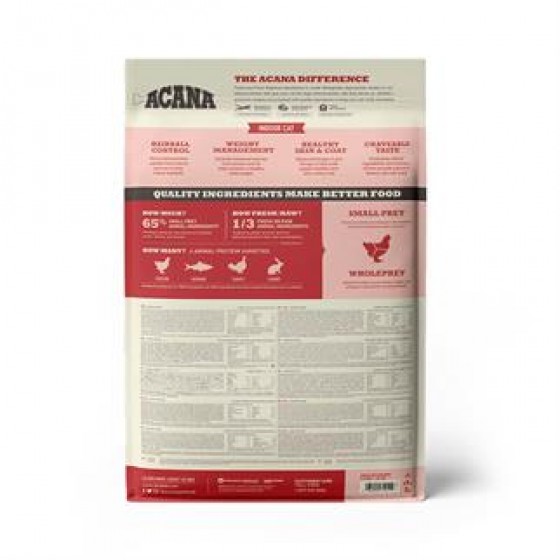 Acana Indoor Entree Sterilised Kısırlaştırılmış Kedi Maması 4,5 Kg