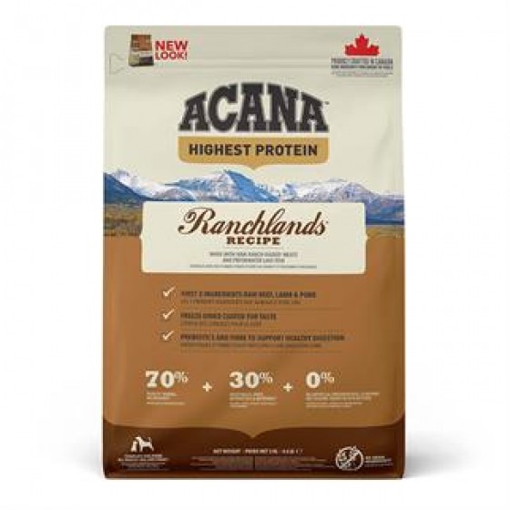 ACANA Ranchlands Tahılsız Köpek Maması 2 Kg