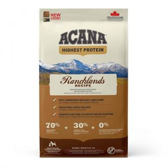 ACANA Ranchlands Tahılsız Köpek Maması 11,4 Kg