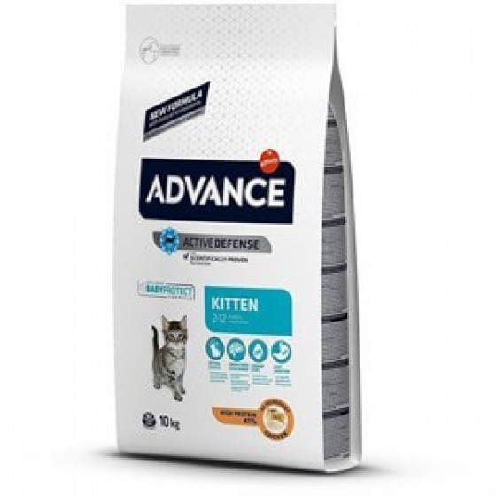 Advance Baby Protect Kitten Tavuklu Yavru Kedi Maması 10 Kg