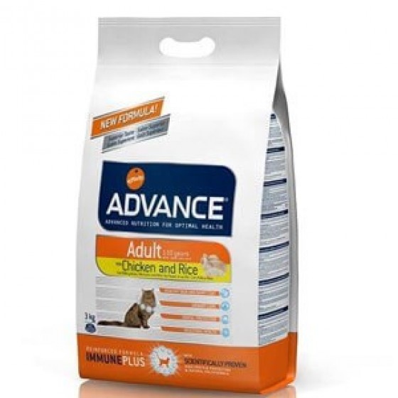 Advance Cat Adult Tavuklu Pirinçli Yetişkin Kedi Maması 1,5 Kg