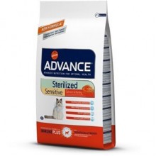 Advance Cat Sterilized Kısırlaştırılmış Somonlu Kedi Maması 10 Kg