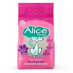 Alice Kalın Beyaz Taneli Topaklaşan Kedi Kumu 10 Kg Alice Kalın Beyaz Taneli Topaklaşan Kedi Kumu 10 Kg