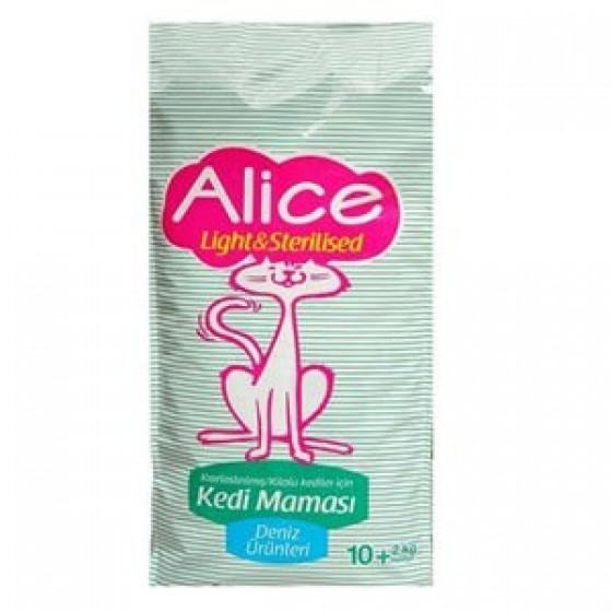 Alice Light & Sterilised Kilolu ve Kısır Kediler İçin Mama 12 kg