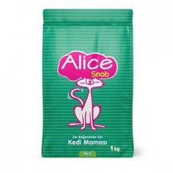 Alice Snob Tavuklu Kuru Kedi Maması 1 Kg Alice Snob Tavuklu Kuru Kedi Maması 1 Kg
