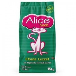 Alice Snob Tavuklu Kuru Kedi Maması 15 Kg Alice Snob Tavuklu Kuru Kedi Maması 15 Kg