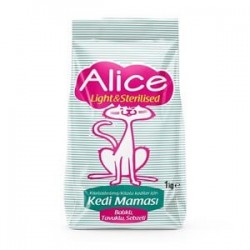 Alice Sterilised Tavuklu Balıklı Kısır Kedi Maması 1 kg Alice Sterilised Tavuklu Balıklı Kısır Kedi Maması 1 kg
