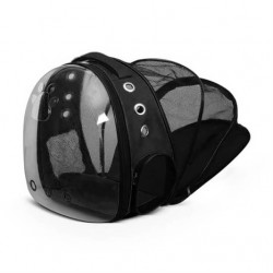 Ally Paws Bahçeli Kedi Taşıma Çantası Siyah