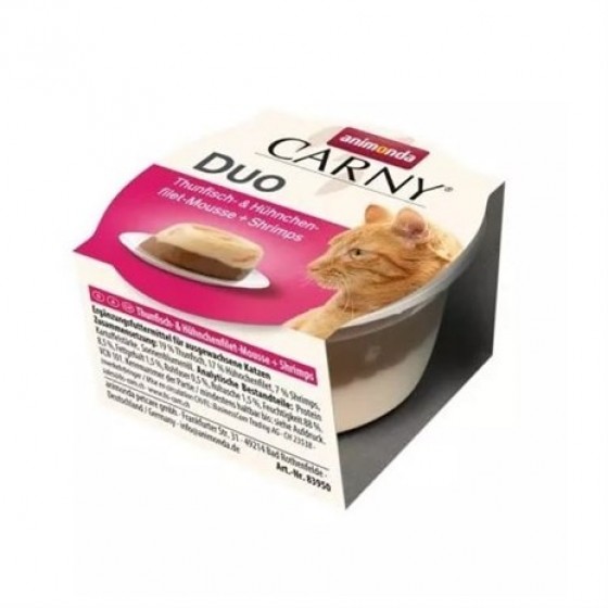 Animonda Carny Duo Ton Balığı ve Tavuklu Mousse Kedi Konservesi 70gr