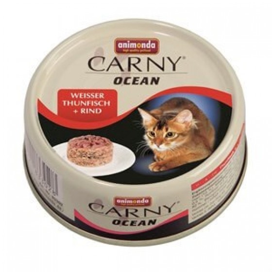 Animonda Carny Ocean Ton ve Sığır Etli Kedi Konservesi 80 Gr