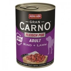 Animonda Gran Carno Sığır ve Kuzu Etli Köpek Konservesi 400 Gr Animonda Gran Carno Sığır ve Kuzu Etli Köpek Konservesi 400 Gr
