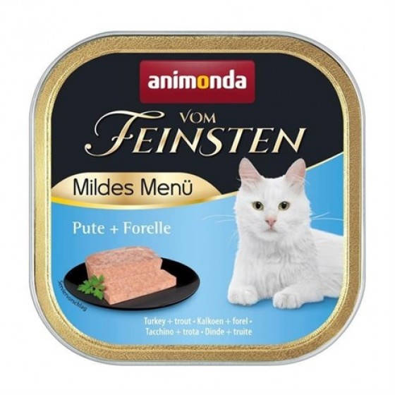 Animonda Mildes Menu Hindili Alabalıklı Kedi Konservesi 100 Gr