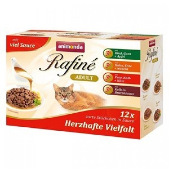 Animonda Rafine Multipack Savoury Kedi Konservesi 12li