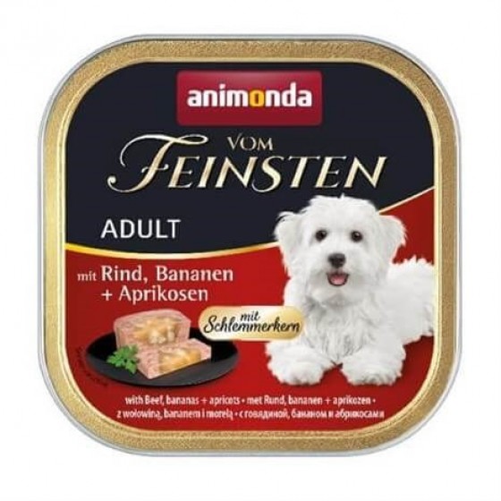 Animonda Sığır Eti Muz ve Kayısılı Köpek Konservesi 150 Gr