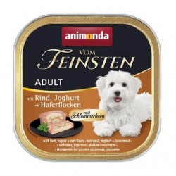 Animonda Sığır Eti Yoğurt ve Yulaf Gevrekli Köpek Konservesi 150 Gr Animonda Sığır Eti Yoğurt ve Yulaf Gevrekli Köpek Konservesi 150 Gr