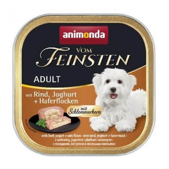 Animonda Sığır Eti Yoğurt ve Yulaf Gevrekli Köpek Konservesi 150 Gr