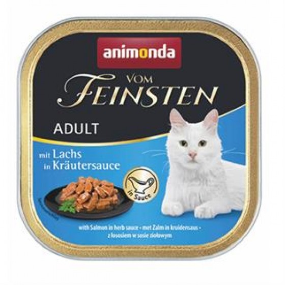 Animonda Tahılsız Bıtkı Sosunda Somonlu Kedi Konservesi 100gr