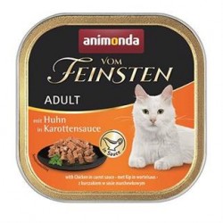 Animonda Tahılsız Havuç Sosunda Tavuklu Kedi Konservesi 100gr Animonda Tahılsız Havuç Sosunda Tavuklu Kedi Konservesi 100gr