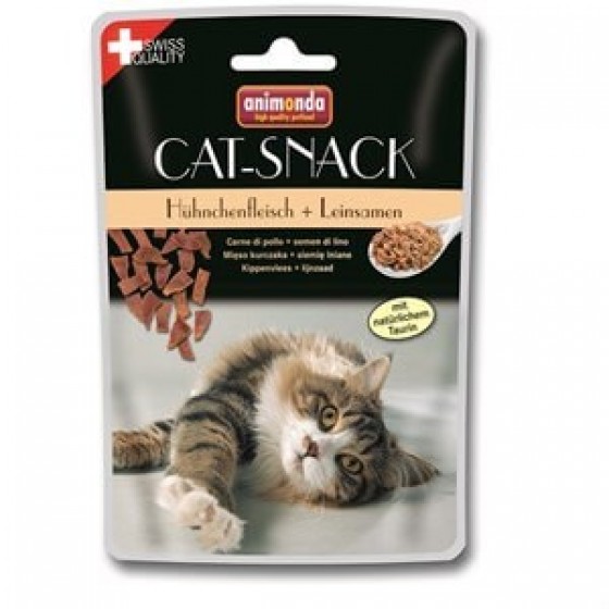 Animonda Cat Snack Tavuk Etli Keten tohumlu Kedi Ödülü 45 Gr