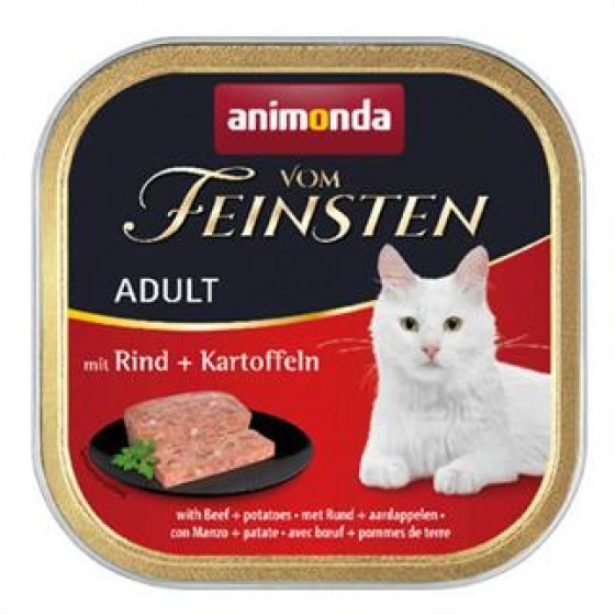 Animonda Vom Feinsten Biftekli Patatesli Kedi Konservesi 100 Gr