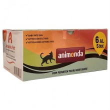Animonda Vom Feinsten Karışık Yavru Kedi Konservesi 6 AL 5 ÖDE Animonda Vom Feinsten Karışık Yavru Kedi Konservesi 6 AL 5 ÖDE