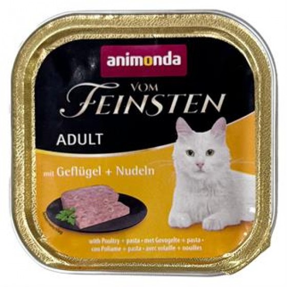 Animonda Vom Feinsten Kümes Hayvanlı & Erişte Kedi Yaş Maması 100 Gr