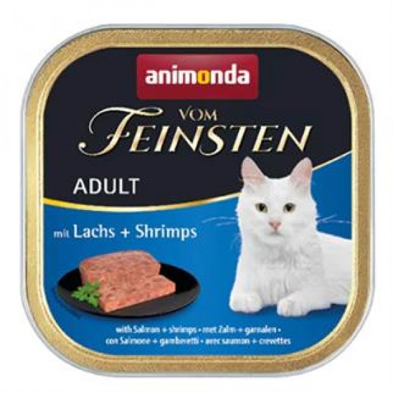 Animonda Vom Feinsten Somonlu Karidesli Kedi Yaş Maması 100 Gr