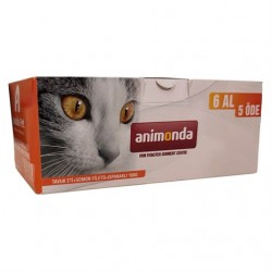 Animonda Vom Feinsten Tavuklu Somonlu Kedi Konservesi 6 AL 5 ÖDE