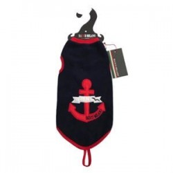 Bacco Milano Çapalı Lacivert Köpek Tişörtü Small