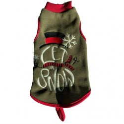 Bacco Milano Polar Haki Köpek Tişörtü 3XL