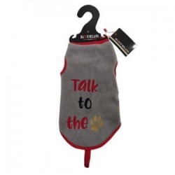 Bacco Milano Talk To The Gri Köpek Tişörtü 3XL Bacco Milano Talk To The Gri Köpek Tişörtü 3XL