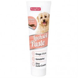 Beaphar Omega 3&6 Somonlu Köpek Pastası 100gr Beaphar Omega 3&6 Somonlu Köpek Pastası 100gr
