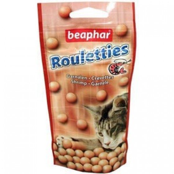 Beaphar Rouletties Karidesli Kedi Ödül Tableti 44.2 Gr