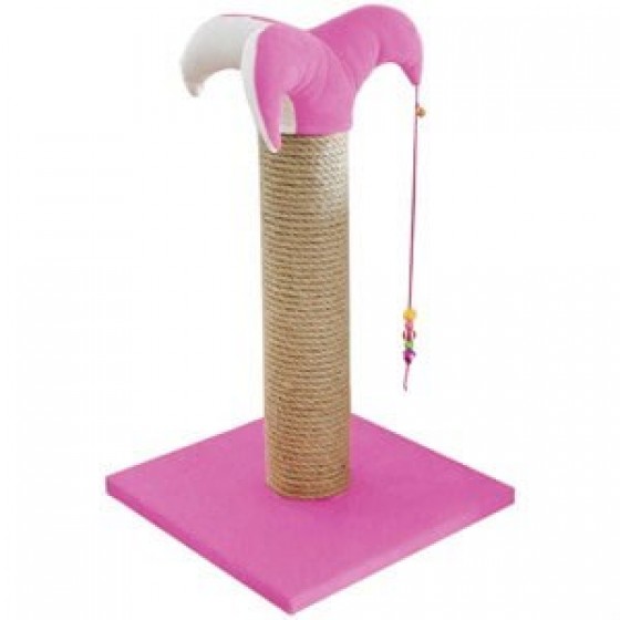 Bedspet Kalın Kedi Tırmalama Pembe 70 cm