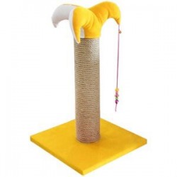 Bedspet Kalın Kedi Tırmalama Sarı 70 cm