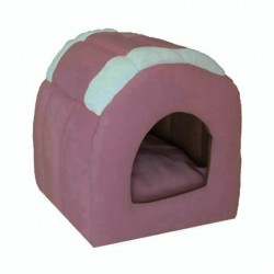 Bedspet Kedi ve Küçük Köpek Kulübesi Pembe Bedspet Kedi ve Küçük Köpek Kulübesi Pembe