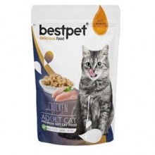 BestPet Adult Jelly Pouch Tavuklu Kedi Maması 85 Gr BestPet Adult Jelly Pouch Tavuklu Kedi Maması 85 Gr