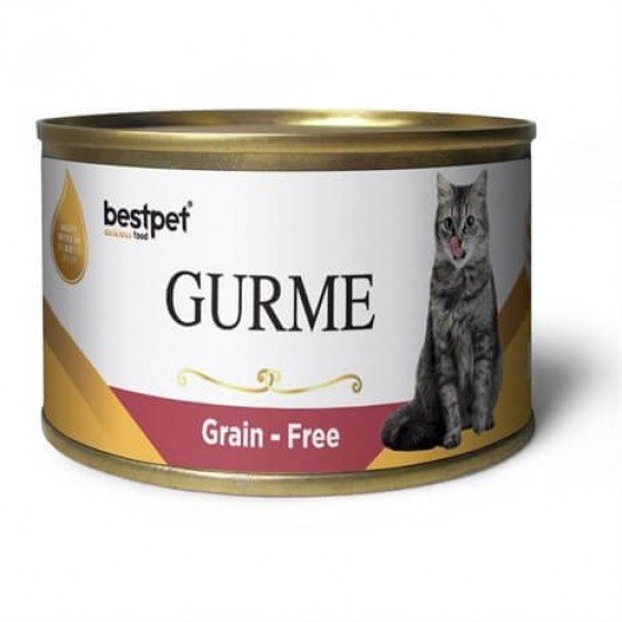 BestPet Gurme Jelly Tahılsız Kuzulu Kedi Konservesi 100Gr