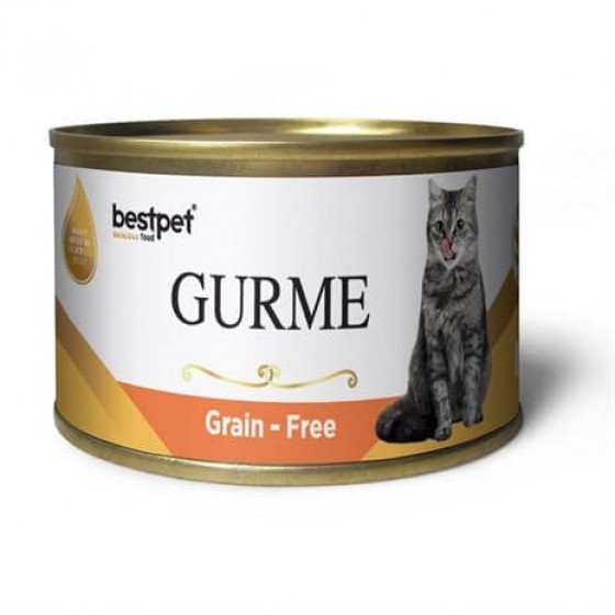 BestPet Gurme Jelly Tahılsız Somonlu Kedi Konservesi 100Gr