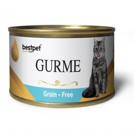 BestPet Gurme Jelly Tahılsız Ton Balıklı Kedi Konservesi 100Gr