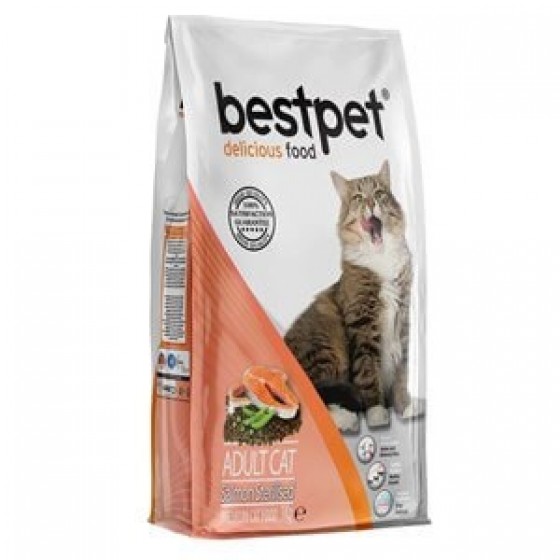 BestPet Sterilised Somonlu Kısır Kedi Maması 1 Kg