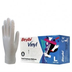 Beybi Vinil Eldiven 100 Adet Large