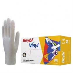 Beybi Vinil Eldiven 100 Adet Medium Beybi Vinil Eldiven 100 Adet Medium
